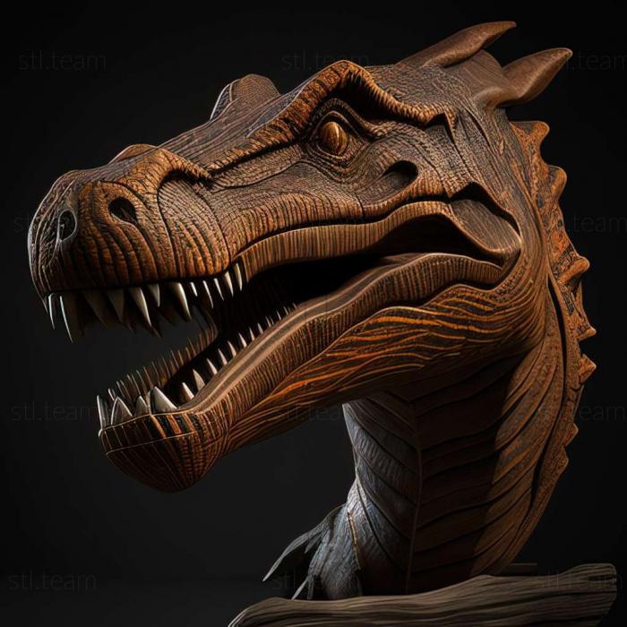 3D model Confractosuchus (STL)